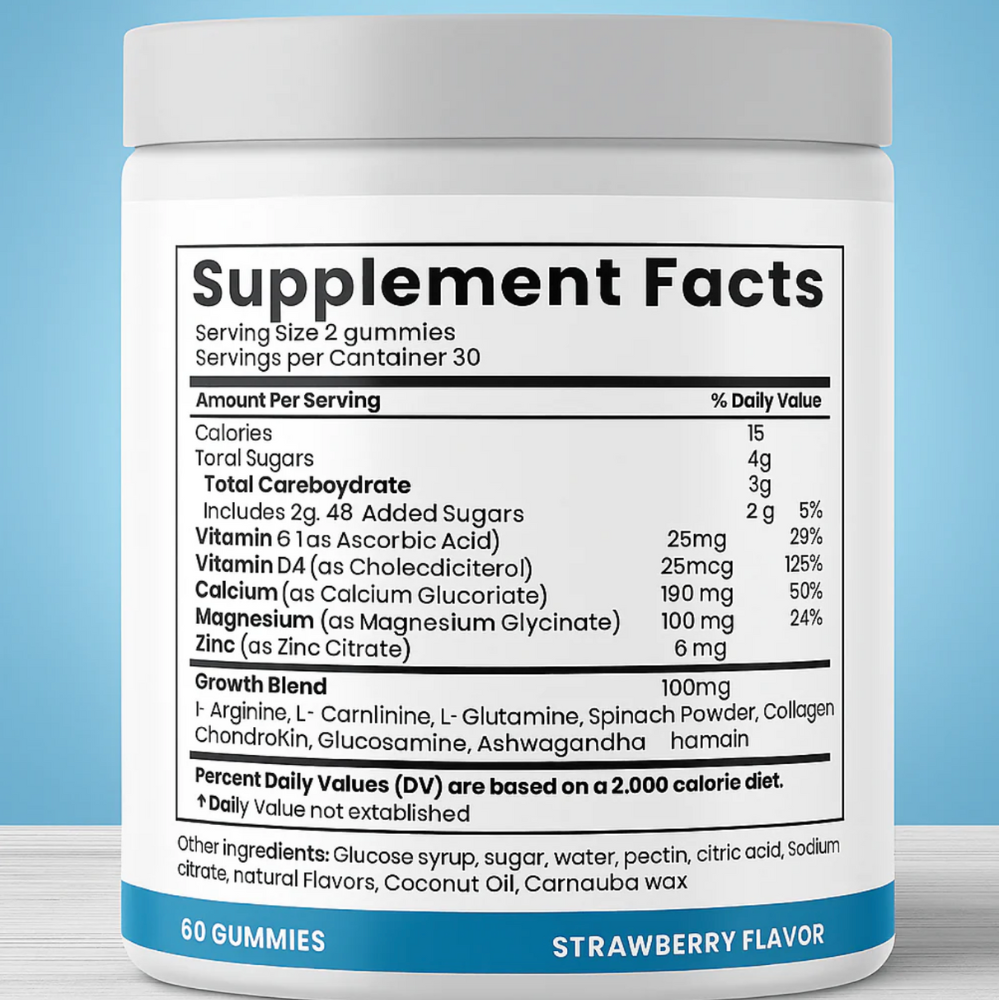Natural Heightener Gummies