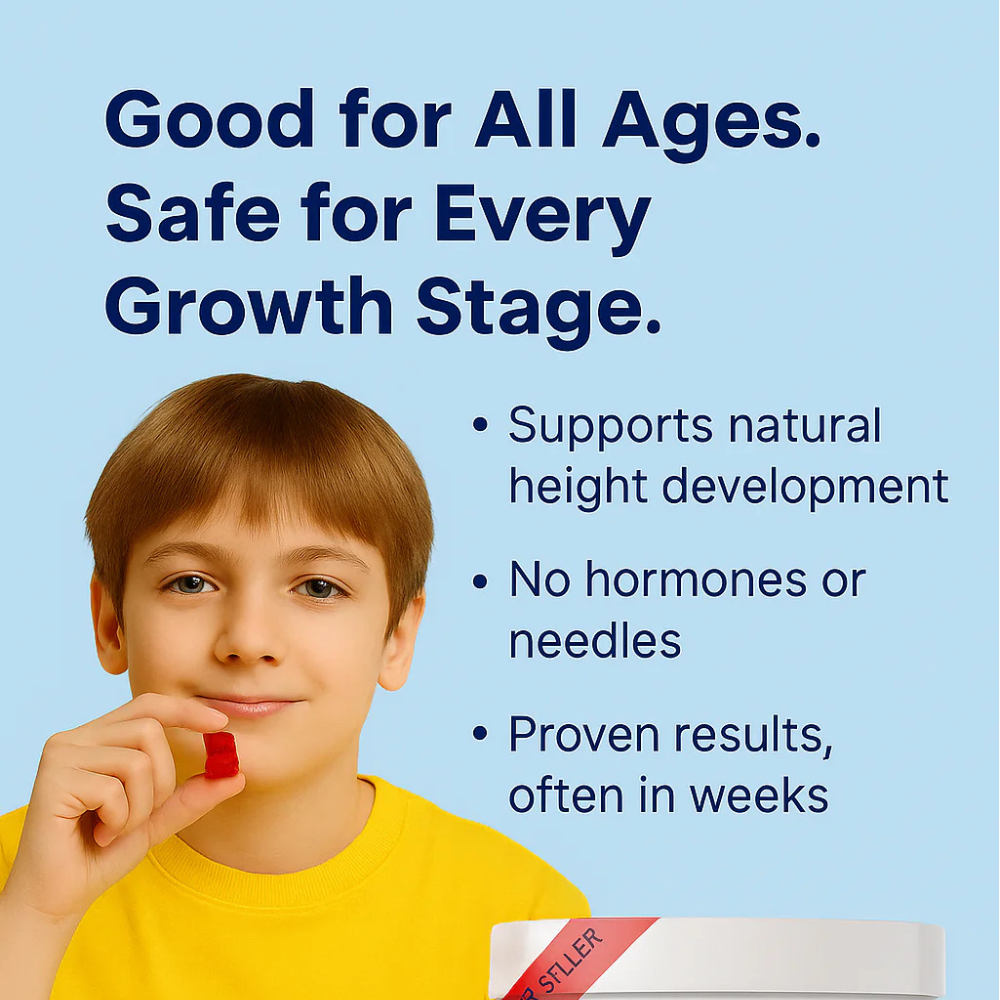 Kids Natural Heightener Gummies