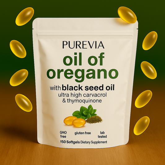 Natural Oregano Oil with Black Seed