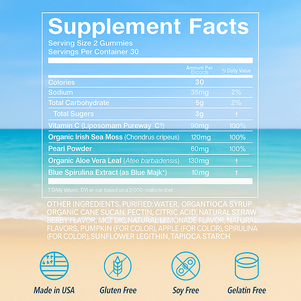 Sea Moss Glow Gummies