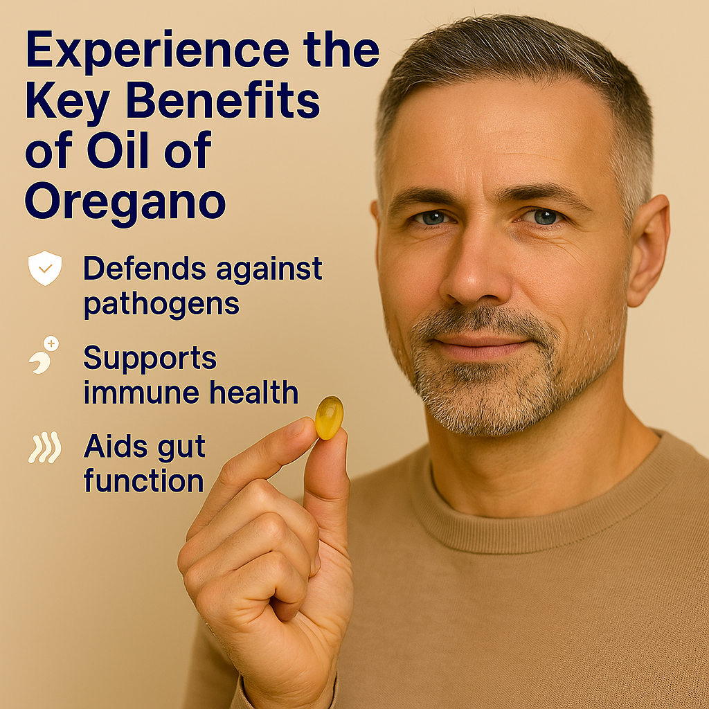 Natural Oregano Oil with Black Seed