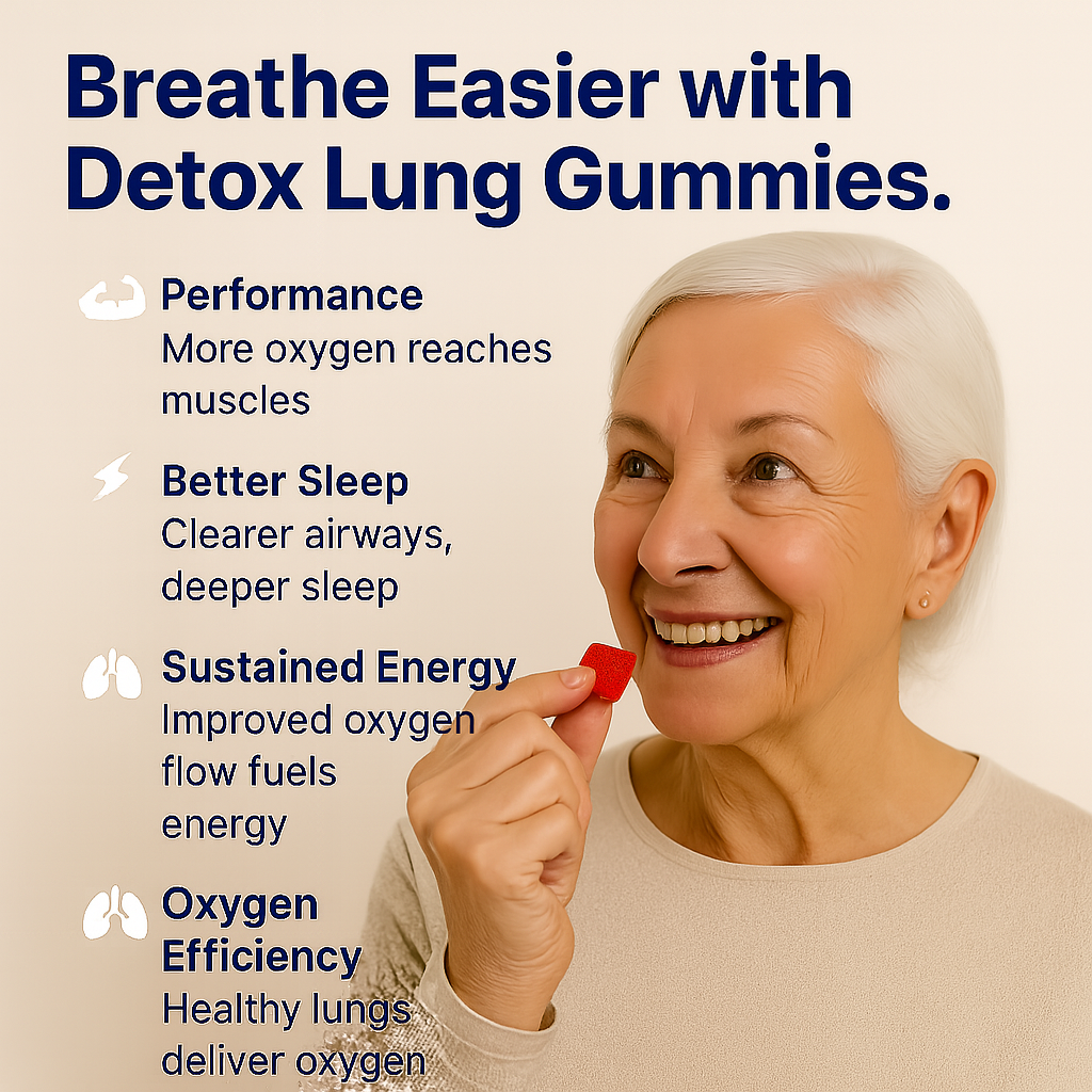 Natural Lungs Detox Gummies