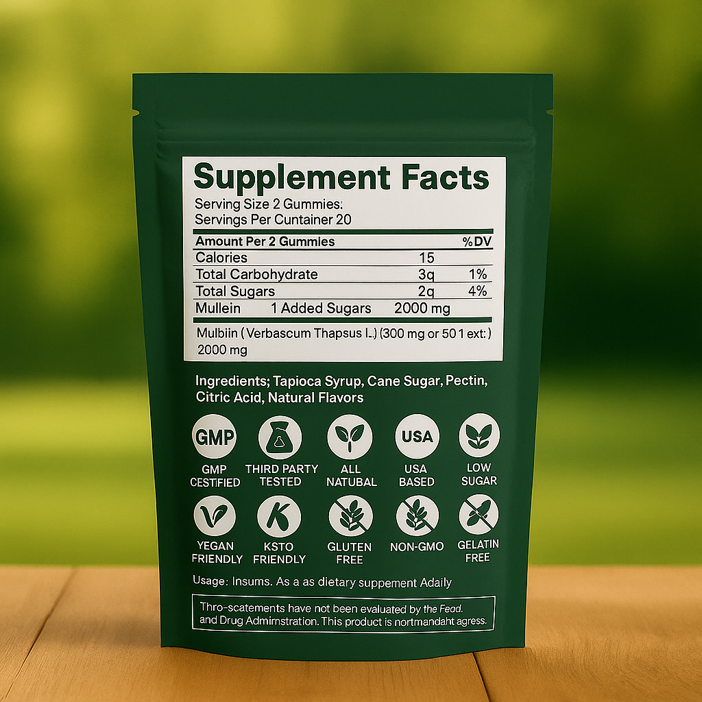 Natural Lungs Detox Gummies